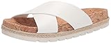 Esprit Women's Blanca Flat Sandal, Off White, 8.5