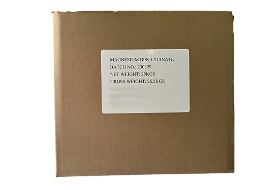 Bisglicinato de magnesio en polvo, 25 kg, bisglicinato de magnesio puro