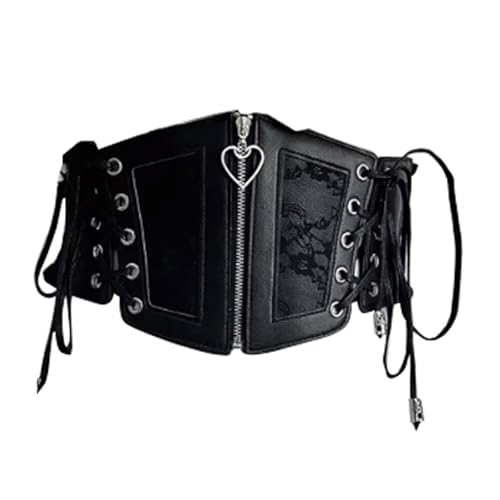 Fashionable Wide Belt Elastic Waistband Curve-Enhancing Belt Suitable for Outerwear, Coats, Windbreakers and Skirts