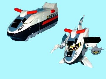 Amazon 超特急ヒカリアン Jhr 006 ポリスウイン ロボット 子ども向けフィギュア おもちゃ