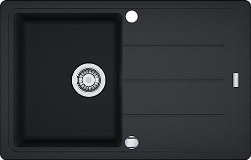 Franke Basis BFG 611 Onyx Granitspüle Schwarz Spülbecken Küchenspüle...