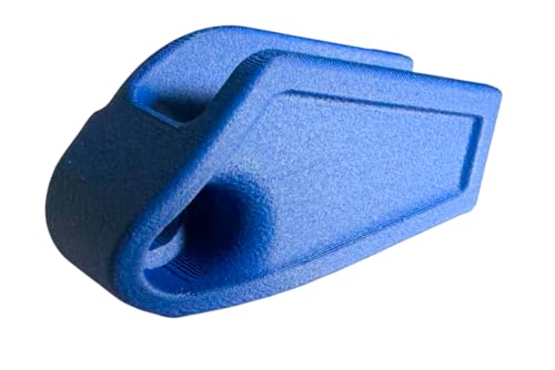 ADDlution Guía de cadena para bicicleta eléctrica Bosch 4ª generación y Yamaha PW-X3, mejora mediante refuerzo con fibra de carbono Ghost (azul real)