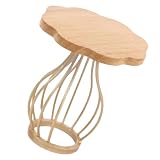 BRIGHTFUFU Mesa De Centro De Casa De Mesa De Centro En Miniatura para Casa De Muñecas Mini Mesa De Té Mesa De Té De Café En Miniatura Mesa En Miniatura Juego De Muebles Envío Directo Madera