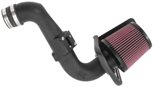 K&N Cold Air Intake System: High-Flow Air-Filter, Increase Performance & Horsepower: Compatible with 2014-2019 FORD Fiesta ST, 63-2587