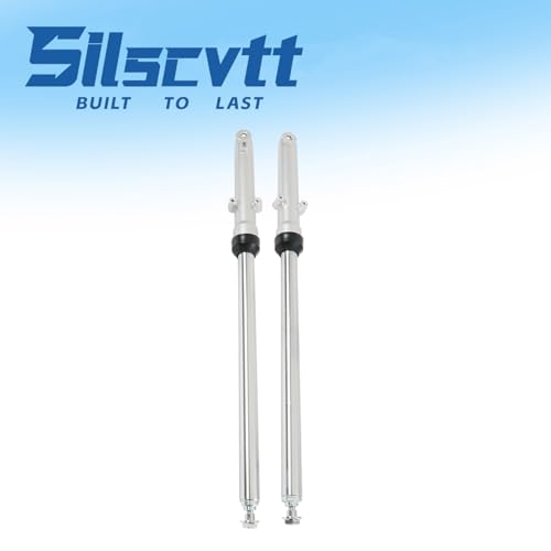 Silscvtt 1 Pair Front Fork Tubes Shocks 27inch Oil Absorber Replacement for Honda CG125 CT90 CT110 by Silscvtt - Image 2