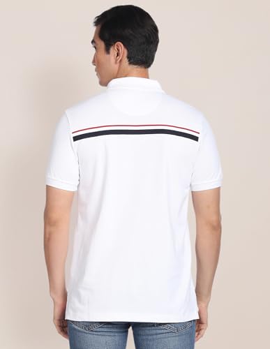 Image of U.S. POLO ASSN. Solid Slim Fit Polo T Shirts for Men - 100% Cotton, Half Sleeve Mens Tshirt