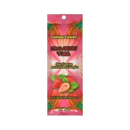 Lot of 5 Strawberry Fields Bronzer Tanning Lotion Packets