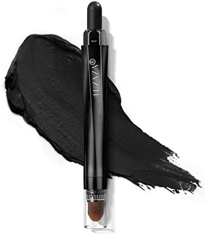 LUXAZA Cream Single Eyeshadow Stick with Blending Brush, Hypoallergenic Eye Shadow Stick Makeup, Pro Waterproof & Long Lasting Eye Brightener Stick, Matte Eyeshadow Pencil Crayon Matte #122