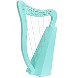 【AMPLIAMENTE UTILIZADO】 Este arpa tiene un sonido muy cálido. Es un instrumento profesional y también se puede utilizar como decoración en su hogar.