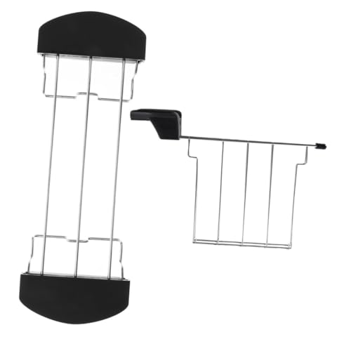 OKUMEYR 1set Bread Warming Rack Sandwich Holder Toast Rack for Toaster Oven -scald Design for Use for Family Breakfasts and Snack
