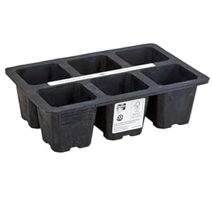 FAIR ZONE 6er Saatgutschale XL Anzuchtplatte