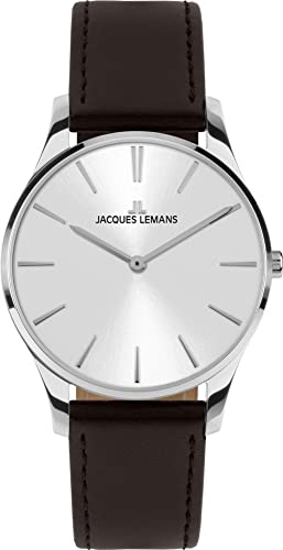 Jacques Lemans London 1-2123B Montre Bracelet femmes aux finitions horlogères haut de gamme