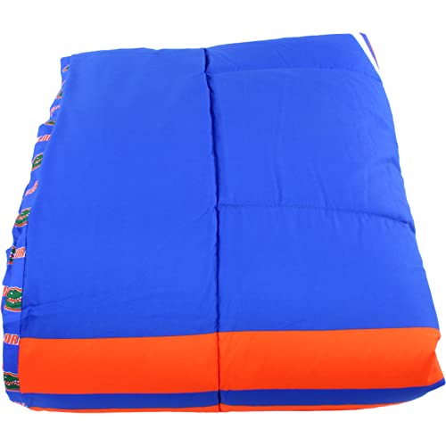 Image of College Covers Everything Comfy Florida Gators Reversible Big Logo Soft and Colorful Comforter, Twin