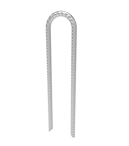 MySit 4 Pack Trampoline Stakes High Wind Stakes 16 Inch Heavy Duty U Shaped Galvanized Metal Steel Ground Anchors for Camping Tents, Swing Sets, Fixing Water Pipes - Thumbnail 7