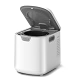KISSAIR 4L Electric Composter for Kitchen, Smart Countertop Compost Bin, Odorless with 2 Carbon Filters | Low Noise | Auto-Cleaning, Turn Food Waste into Fertilizer for Indoor Home Use