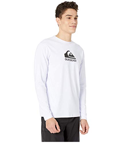 Quiksilver Men's Solid Streak Long Sleeve Rashguard UPF 50+ Sun Protection2