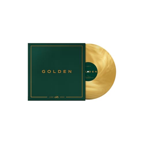 Jung Kook (BTS) - [GOLDEN] LP ver. + Seller gift (Transparent photocard)