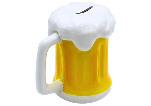 Hucha como vaso de cerveza para decorar barras de bar y salones 5