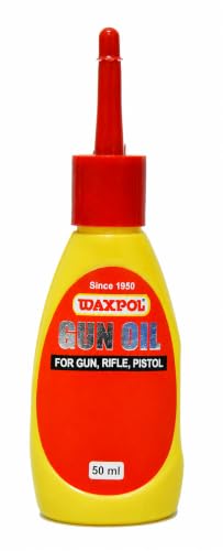 Image of Waxpol Gun Oil 50ml with Squeeze Bottle for Clean, Lubrications, and Rust Protect Against BuildUp | Advanced Military Grade CLP Degreaser Oil All Firearms (Pack of 96)