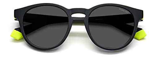 POLAROID KIDS PLD 8048/S 71C BLACK YELLOW 45/18/130 JUNIOR Sunglasses4