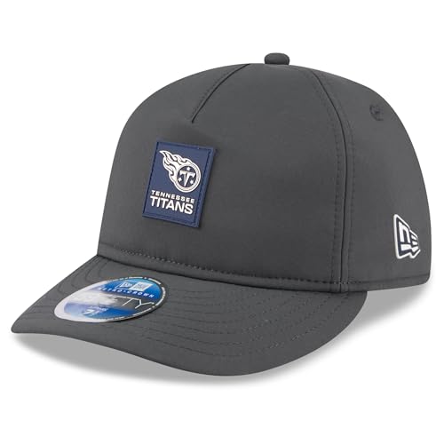 New Era Men's Charcoal Tennessee Titans 2025 Sideline Cold Weather Retro Crown 59FIFTY Fitted Hat