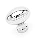RK International RKI Polished Nickel R.K. International CK 8215 PN Football Knob