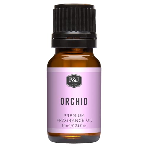 P&J Trading Fragrance Oil for Diffusers for Home - Orchid 10ml Fragrance Scents for Candle Making - Soap Making Supplies & Car Diffuser Scents