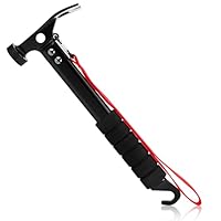 Martello Da Campeggio Multifunzione - Con Gancio, Alluminio, Per Picchetti Tenda (Blu) - Foto 9