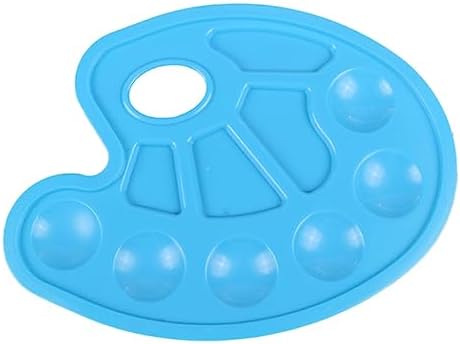 Graffiti Palette Watercolor Multi-Grids Drawing Supplies Handheld Colorful Painting Tray Graffiti Palet(D) image 5