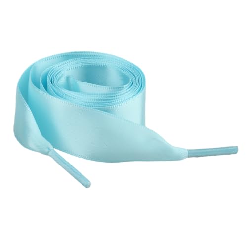 2 Pairs Satin Ribbon Shoe Lace 2CM Wide Flat Shoelaces Sneakers Casual Shoes Fashion Personalized Unisex