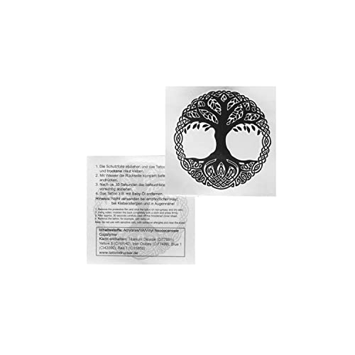 2 x Keltischer Lebensbaum Tattoo - Mystische...