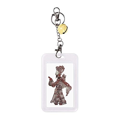 Porte-badge traditionnel Play Man Walk avec cloche jaune pour carte