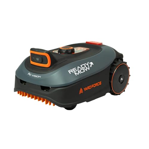 Yard Force i600 iVISION Drop & Go Grenzfreier Mähroboter Mähroboter Medium Gärten bis 600m²