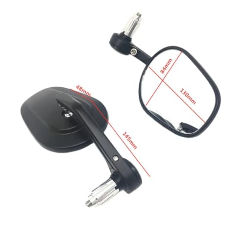 Espejo retrovisor moto de 22 mm para manillar de motocicleta universal 6