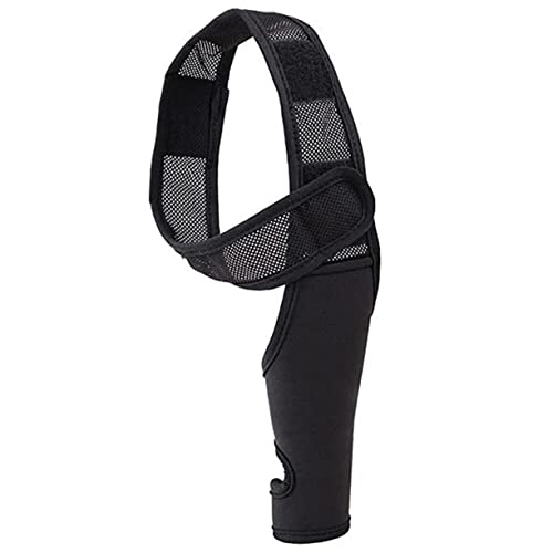 Image of balacoo Dog Knee Brace Adjustable Neoprene Leg Sleeve with Breathable Mesh Wide Strap Support for Foreleg or Hindleg for Injury Recovery Circulation Puppies and Senior Dogs