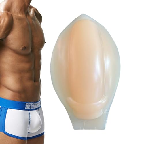 Men's Silicone Bulge Enhancer Pad – Comfortable, Invisible Support for Underwear & Swimwear