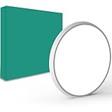 EUG-PRODUCTS Led Deckenleuchte Flach Rund Deckenlampe 24W 5000K Lampen Led Deckenbeleuchtung für Badezimmer Schlafzimmer Wohnzimmer Küche Bad Keller Balkon,Ultra Dünn Wohnzimmerleuchte Ø29*H2.5cm