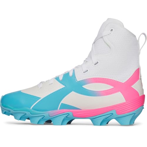 Under Armour Men's Highlight RM Football Cleats, 101 White, 10 by Under Armour - Used condition - Image 3