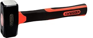 KS Tools 142.5126 Fäustel mit Fiberglasstiel 1250g