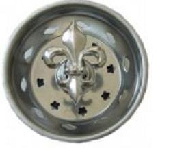 Tapón colador para fregadero cocina Fleur de Lis