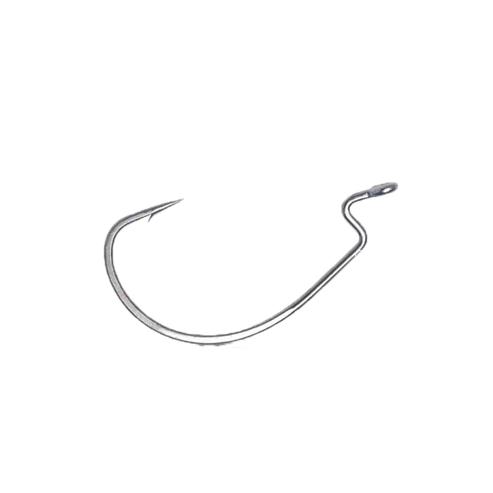 Fiiish Black Minnow Fishing Lure Hooks - Silver, Size 140