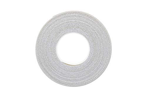 Image of WoodPress 7 /8 inch Matt White Melamine Edge Banding, Pre-Glued Veneer Tape - 25 ft Roll - Iron-On for Easy DIY Application - Will Cover The Edge of a Standard 8' x 4' MDF Panel