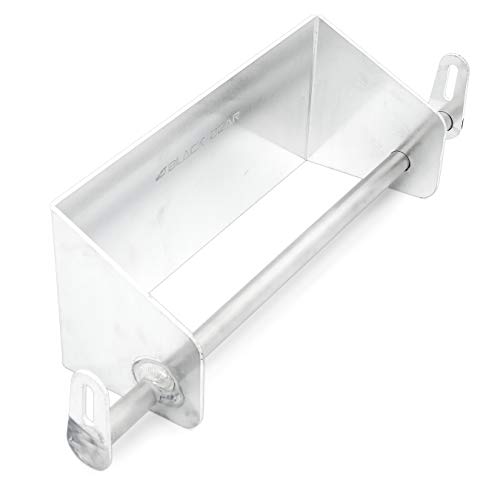 Black Boar Aluminum Hanger for Enclosed Trailer/Garage | Holds tie, Ratchet Straps and bungees While in Transit or at Home | Durable Construction | Easy to Install (66120)