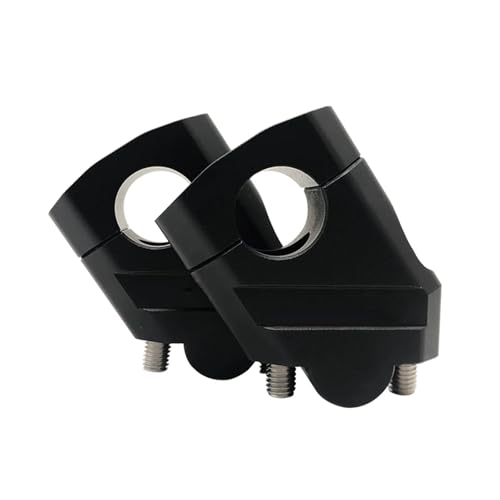 �n���h���o�[���C�U�[�N�����v Compatible With For Ntv 650 For Deauville 700 For Varadero 125 �I�[�g�o�C�n���h���o�[���C�U�[�o�[�}�E���g�N�����v�L�b�g�ƌ݊�������(Black)