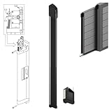 Dieffematic Bordo SENSIBILE Costa di Sicurezza A Filo 200 CM CM20 2MT Meccanica Gomma Barra
