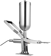 5L Manual Churros Maker Machine, Commercial Latin Fruit Donut Machine, Stainless Steel Spanish Ch...