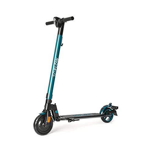 SoFLow SO1 Lightweight Electric Scooter - 36V 4Ah Lithium Battery 20Km/h 12 Kilometer Range - 105 cm x 101 cm x 42.5 cm 11.2 kg
