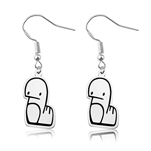 Dino Merch Bang Chan Dino Gift Dino Bang Chan Dinosaur Worm Earrings