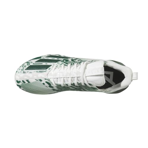 adidas Mens Adizero 12.0 Mismatch Football Sneakers Shoes - Green - Size 11 M4