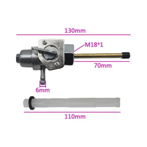 Válvula de tapón del tanque de combustible TRX y CB400 5
